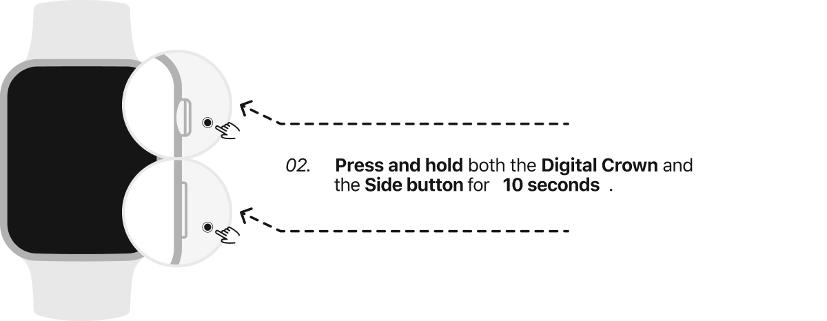 DFU Mode Apple Watch  Step 1. Connect your Apple Watch via Data Cable adapter